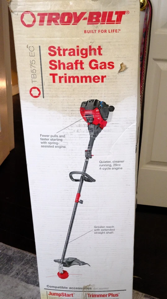 Troy-Bilt TB575 ECStraight Shaft String Trimmer NEW - Image 4 of 4