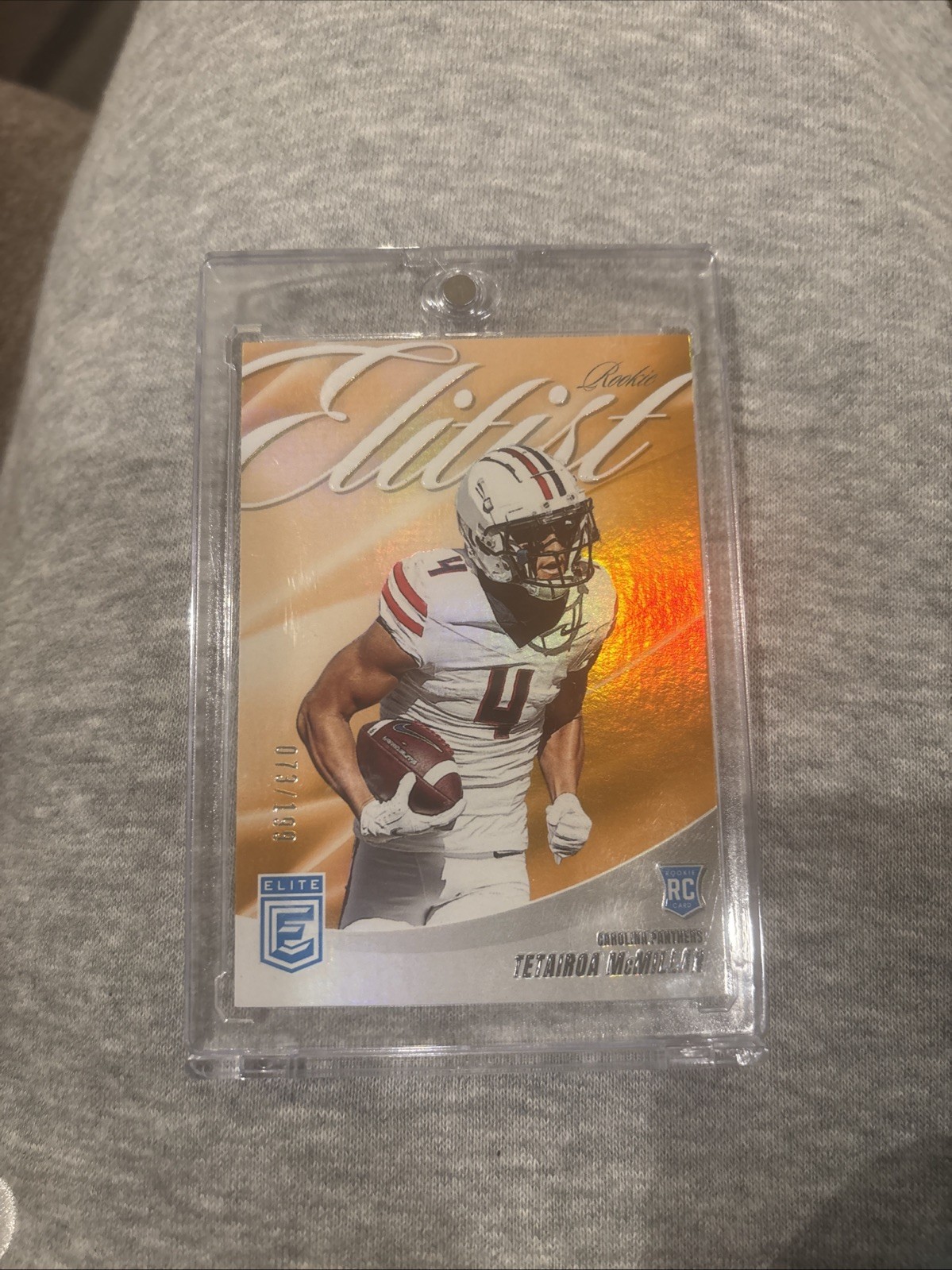 2025 Panini Donruss Elite - Rookies Tetairoa McMillan #128 Orange /199 (RC)