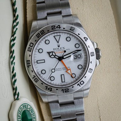 Rolex Explorer II Polar 216570 W/ Rolex CPO Box and Papers