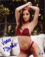 Hot Sexy Vanna bardot Signed 8x10 Photo Adult Star Autograph Beckett Hologram