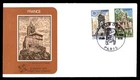 Mayfairstamps France FDC 1978 dual St Michael on the needle Europa First Day Cov