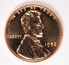 1952 Lincoln Wheat Cent Proof Gem Coin 1C Ungraded C20