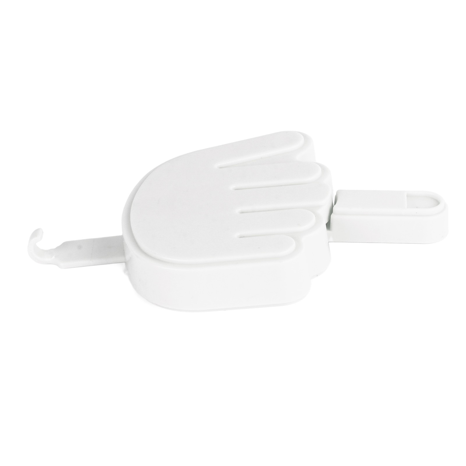 Middle Finger Key Hanger Plastic Wall Key Hanger Retractable For Office