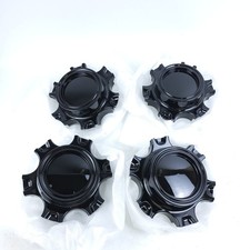 4 Pcs 134mm Matt Black Wheel Center Hub Caps Snap-on For H659 Trd Universal Rim 4 Pcs 134mm Matt Black Wheel Center Hub Caps Snap-on For H659 Trd Universal Rim