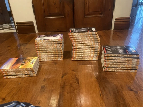 Attack On Titan Full Manga Series Vol. 1-34