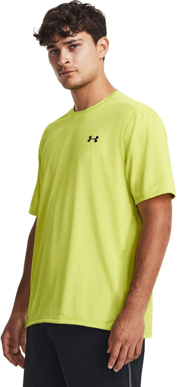 Under Armour Men's Tech Vent T-Shirt Lime Yellow/Black XX-Large New