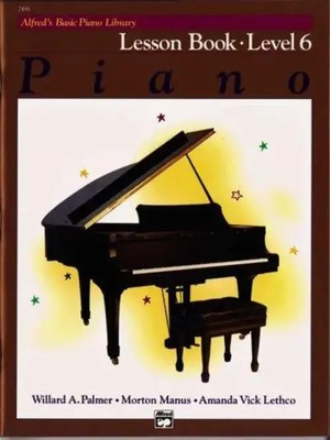 ALFREDS BASIC PIANO COURSE LESSON BOOK 6 | Willard Palmer | Englisch | Buch