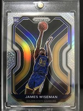 NBA JAMES WISEMAN ROOKIE CARD SILVER PRIZM 2020 21 PANINI PRIZM BASKETBALL REFRA