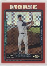 2005 Topps Chrome Update & Highlights Red X-Fractor /65 Mike Morse #UH109 uk2