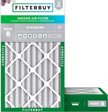 Filterbuy 15x30x4 MERV 8 Air Filter Replacement HVAC Furnace