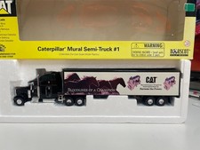 Caterpillar Mural Semi-Truck #1  1:64 Scale Diecast Model. Mint and Boxed