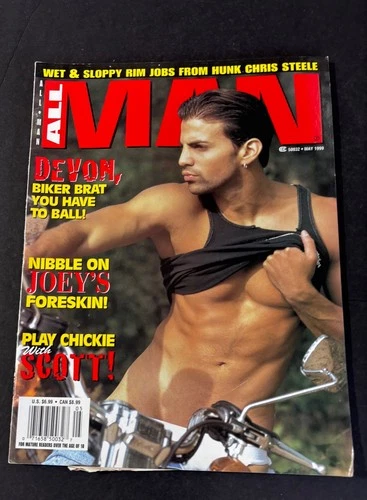 VINTAGE ALL MAN MAGAZINE MAY 1999 GAY INTEREST