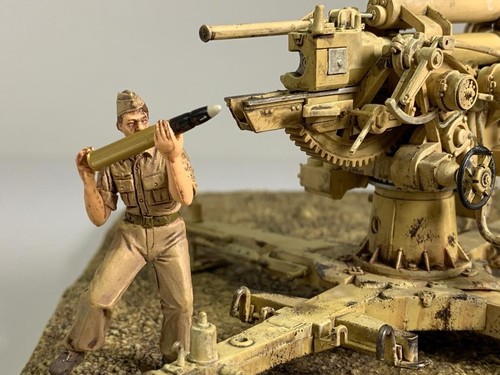 Krupp 88mm FlaK 18 Gun Sd. 202 transporter El Alamein Forces of Valor 801008B - Picture 3 of 19