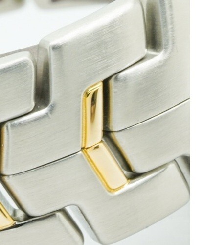 TAG Heuer Two-Tone 18K Gold Watch Band Link BB0595 Stainless Steel Bracelet