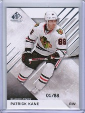 16/17 SP GAME USED PATRICK KANE #86 BASE CARD 01/88 CHICAGO BLACKHAWKS