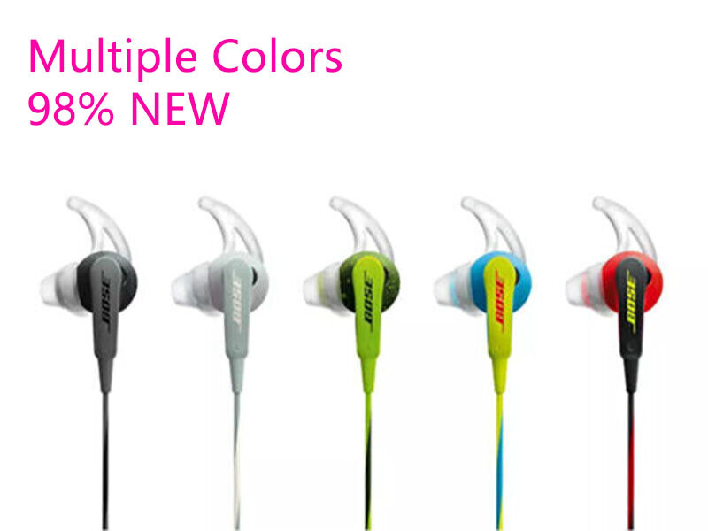 Multiple Colors Bose SoundSport In-Ear Headphones 3.5mm Jack Wired