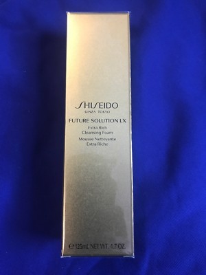 Shiseido Future Solution LX Extra Rich Cleansing Foam 4.7oz/125ml New! SEALED