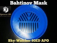 Sky-Watcher 80ED APO Telescope Bahtinov Focus Mask for Telescope