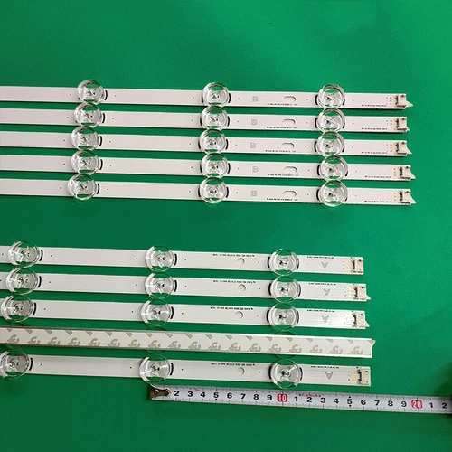 10 Stück LED Streifen für LG Innotek 50'' A/B Rev01 6916L-1735A 1736A 1781A 1782A - Bild 3 von 8