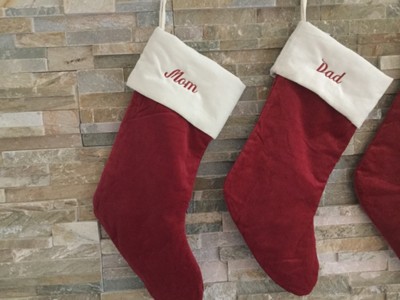 mom and dad stocking