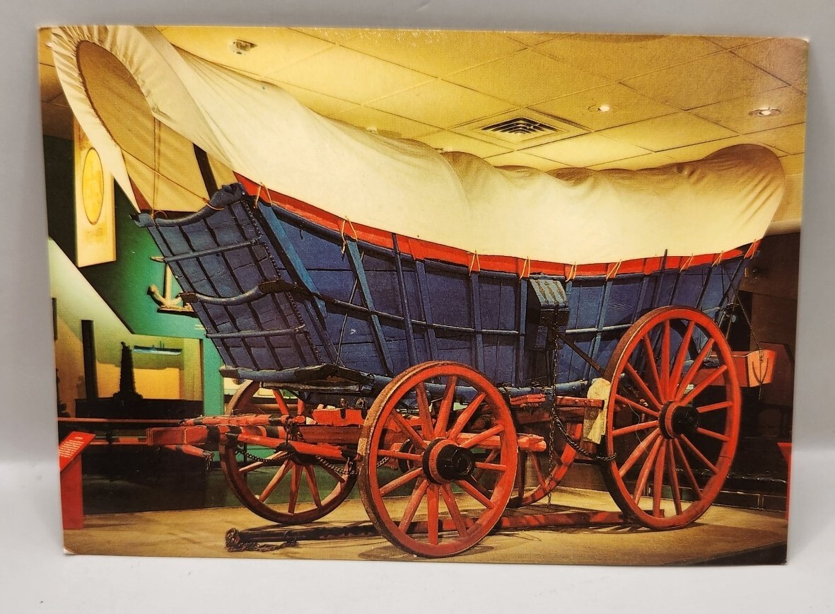 Conestoga Wagon Smithsonian Institution Vintage Postcard Continental eBay