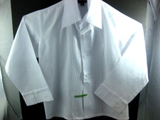 Gino Giovanni Size 6 Boy's Formal Dress White Shirt Long Sleeves
