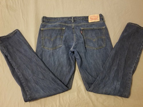 Mens Levis 511 Jeans 36x34 Slim Straight Denim Pants Straight 36x33 | eBay