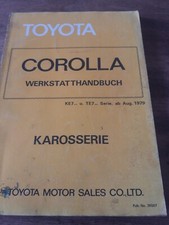 Reparaturanleitung Toyota Corolla 