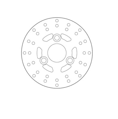 BREMBO GOLD SERIES FRONT HARD DRIVE FOR PGO BIG MAX 90 1997 1998 1999 2000