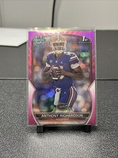 2022 Bowman University Chrome - Pink Refractor #65 Anthony Richardson (RC)