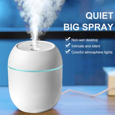LED Mini Luftbefeuchter Ultraschall USB Air Humidifier Aromatherapy Diffuser