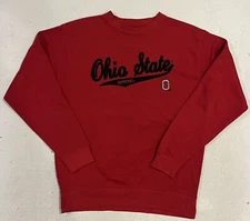 Vintage J. America Ohio State University Buckeyes Crewneck Sweatshirt Mens Large