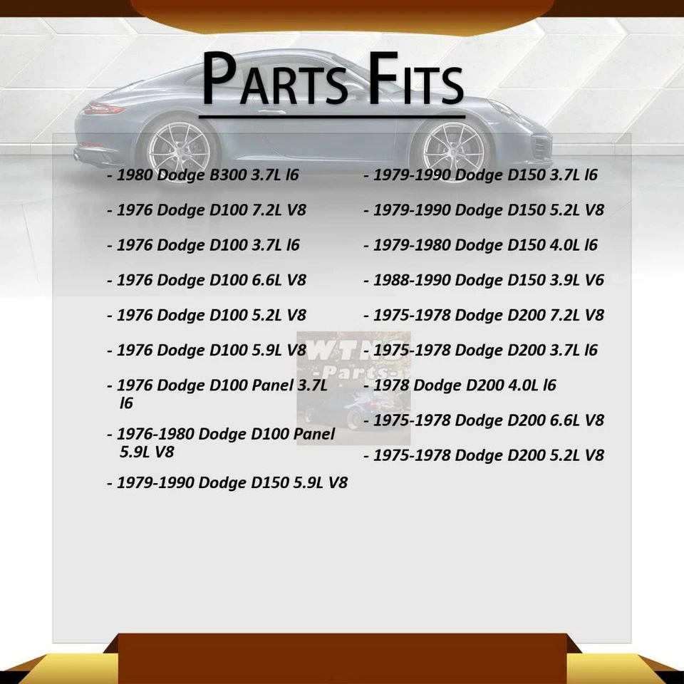 2x juntas en U GMB eje trasero todas las juntas para Dodge D200 5,9 L 1975-1978 Foto 3 de 4