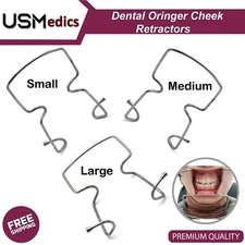 Self Retaining Oringer Lip & Cheek Dental Surgical Mouth Opener Wire Retractors