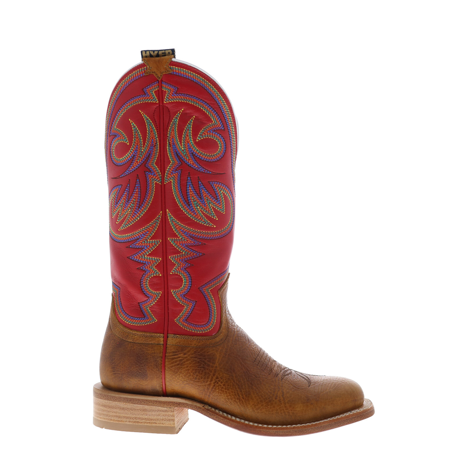 Мужские ковбойские сапоги в западном стиле из воловьей кожи коричневого цвета Hyer Sawyer 13 HM11007