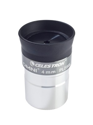 CELESTRON Teleskop Omni Okular 1.25'', 4mm Plössl, 50° Gesichtsfeld
