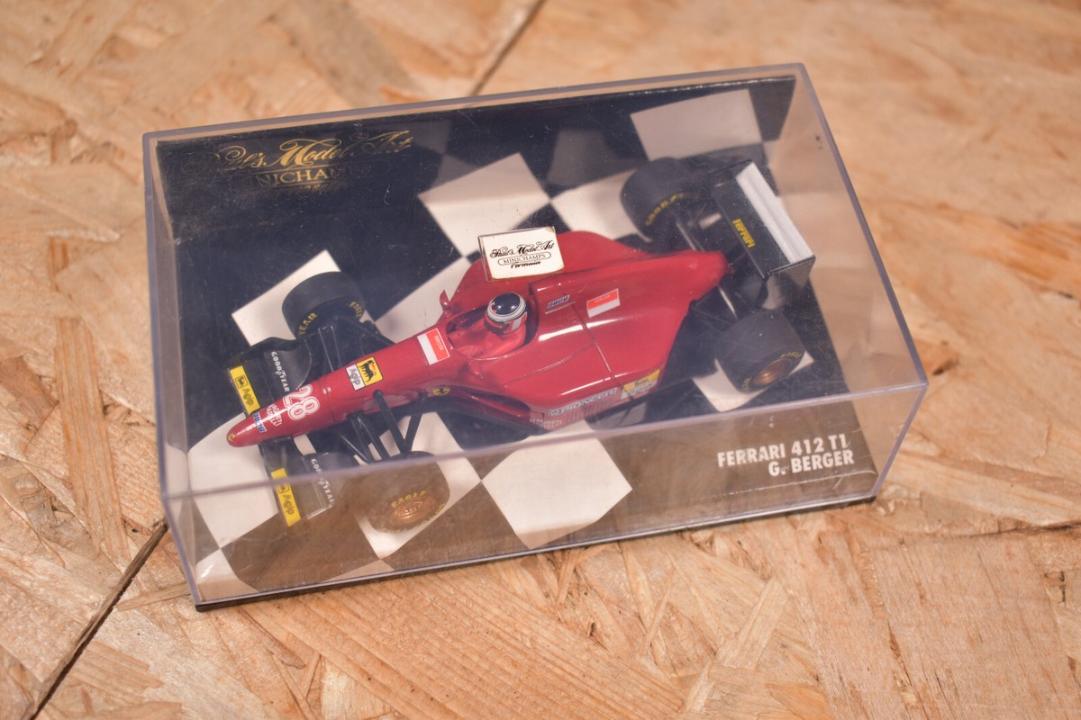 F1 FERRARI 412 T1 #28 G.Berger 1994 1/43 MINICHAMPS 430940028 