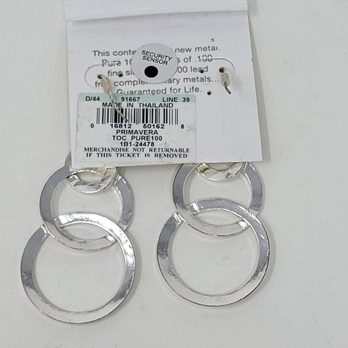 Danecraft Teil Sterlingsilber große ausgefallene Ohrringe + 2 weitere Sets - Bild 6 von 7