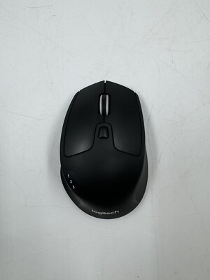 Logitech M720 Triathlon Multi-Device Wireless Mouse w/ USB Dongle - Black