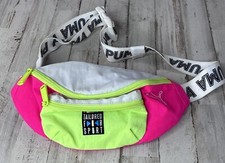 Borsa PUMA su misura per sport vita o tracolla bianca, rosa, neon retrò