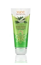 VLCC Ayurveda Skin Purifying Double Power Double Neem Facewash 100 ml Pack