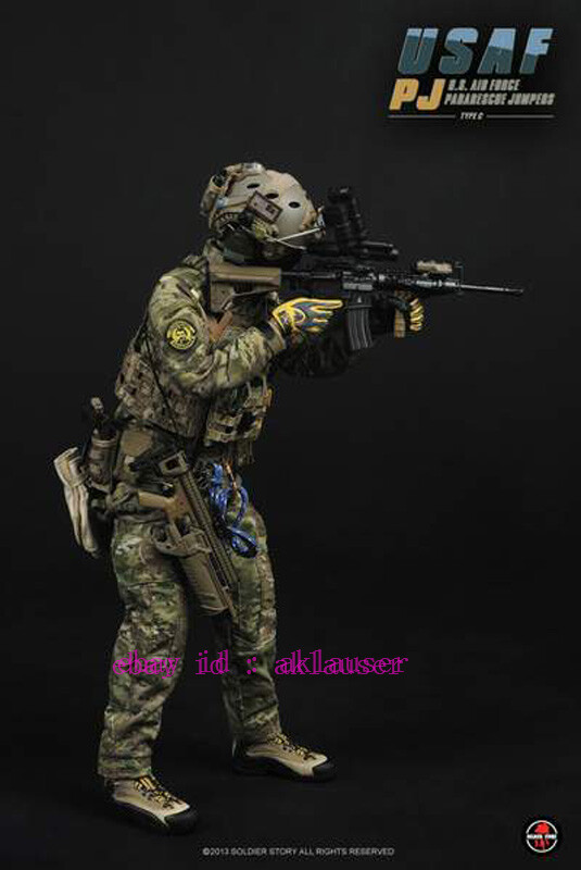 1/6フィギュアUSAF PARARESCUE JUMPER toyhaven: Hot Toys 1:6 USAF Pararescue Jumper Boxed Set