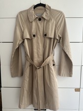Margaret Howell Women’s Belted Cotton Beige Trench Coat, Uk 10