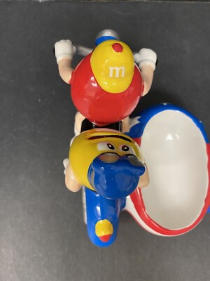 m&m's 陶器バイク 楽天市場】海外直輸入 USED品 m&m's お皿 陶器 チョコレート