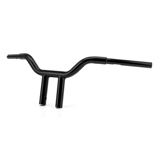 MX T Bars 10" Rise Handlebar For Harley Dyna Wide Glide FXD Softail Deluxe 883 - Bild 9 von 17