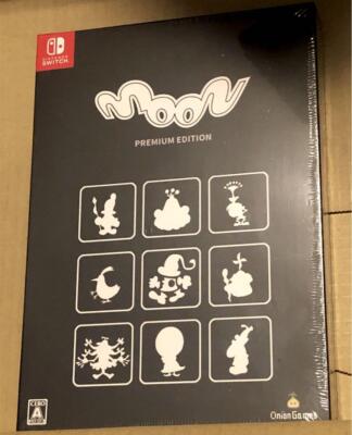 Moon PREMIUM EDITION Software CD Art Works Card Nintendo Switch