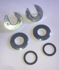 MGB, MGB-GT '68-'80 DOOR LOCK BARREL FITTING CLIPS KIT (CAR SET) MRD1067