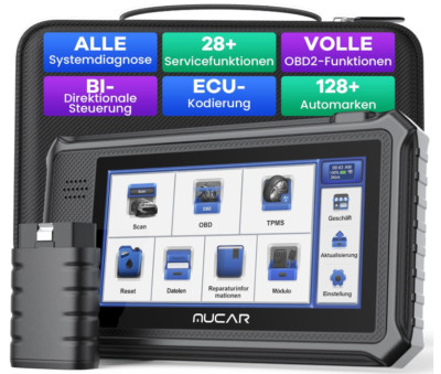 MUCAR VO6 Profi OBD2 KFZ Diagnosegerät Auto Scanner Volle SYSTEM 28 Reset 2024