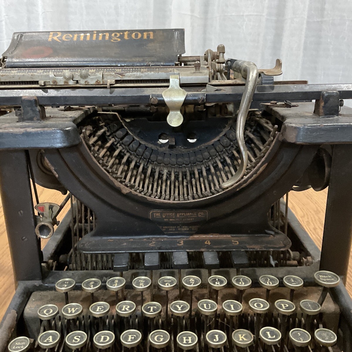 u*7様 激レアビンテージRemington Standard No.10タイプ Vintage Antique REMINGTON STANDARD TYPEWRITER No. 10 for