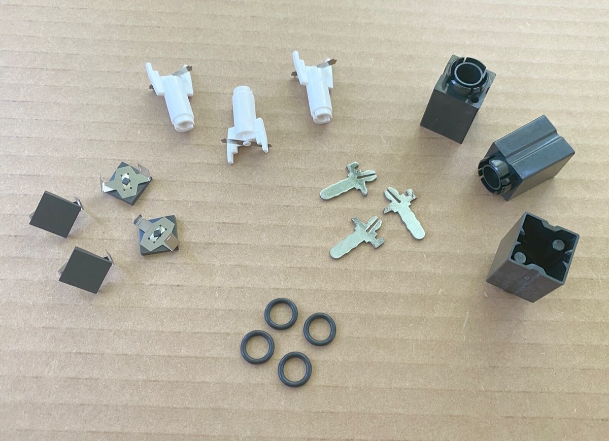 IBM Beamspring Keyboard Switch Parts - Stem, Capsense Pad, Slider